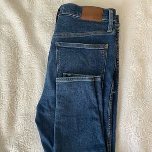 Madewell 10inch HR skinny jeans